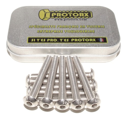 Vis tête bombée 40mm - vis,
