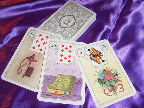 Jeu cartes divinatoire - de,