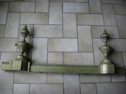 Barre pour cheminée laiton - pour, en