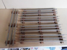 C7 Vintage Lionel USA Lot 5 Rails Droites Gauge Zéro 1:43 Réseau Train