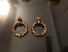 2 POIGNEES ANNEAU ANCIENNES