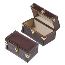  2 Pcs Coffre En Bois