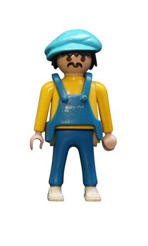 Playmobil gardien carburant - gardien,