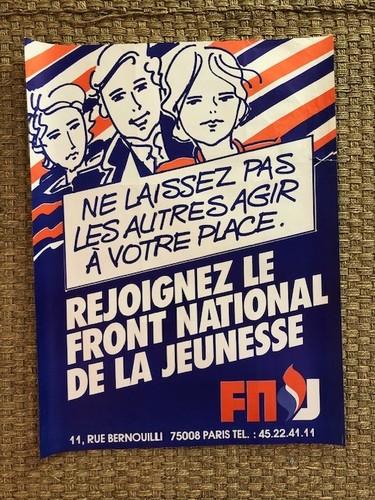 Affiche front national - affiche, fn