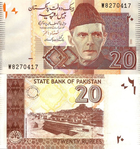 Pakistan rupees 2006 - 20,