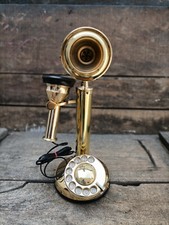 Téléphone En Laiton Vintage