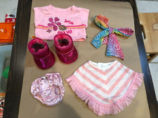 Build a Bear Shawl, Red Boots