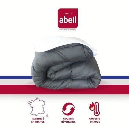 Couette chaude bicolore - couette,
