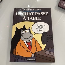 LE CHAT PASSE A TABLE - GELUCK