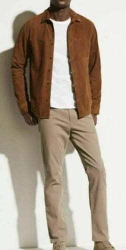 Chemise cuir suédé - suédé, de