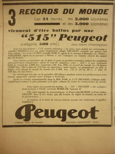 1934 pub peugeot - 10/1934,