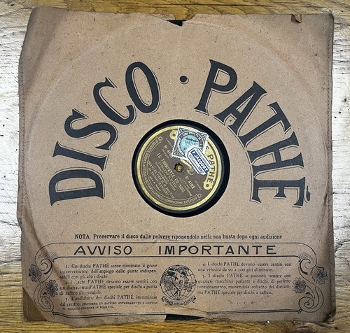 Disques pathe centre - disques,