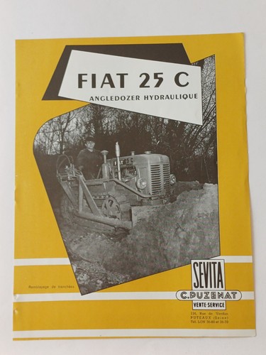 Prospectus années 50 - 2p.,