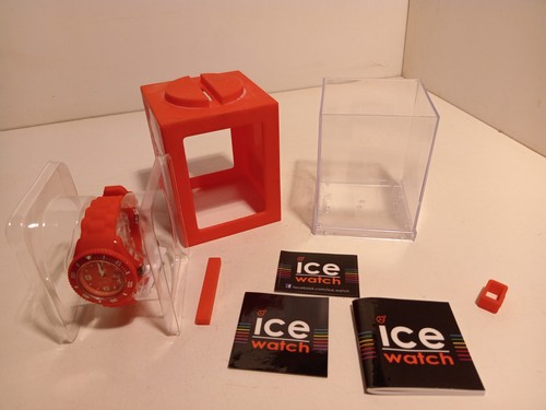 Ice watch montre orange - ice,