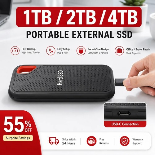 Ssd externe portable usb - portable, 1
