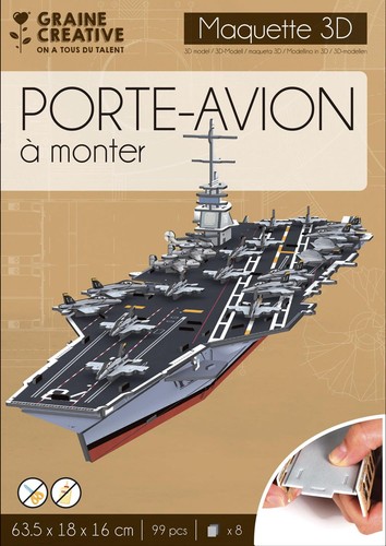 Puzzle maquette porte - 3d, avion