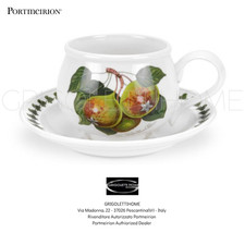 Portmeirion - Pomona - Tasse De Petit Déjeuner Avec Assiette Poire - 280 ML
