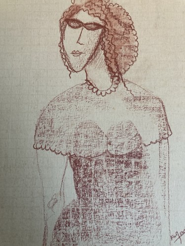 Dessin contemporain portrait - dessin,