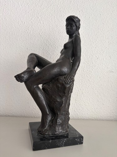 Belle sculpture bronze - sculpture,