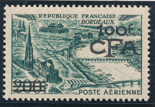 Timbre cfa réunion - pa, 49**