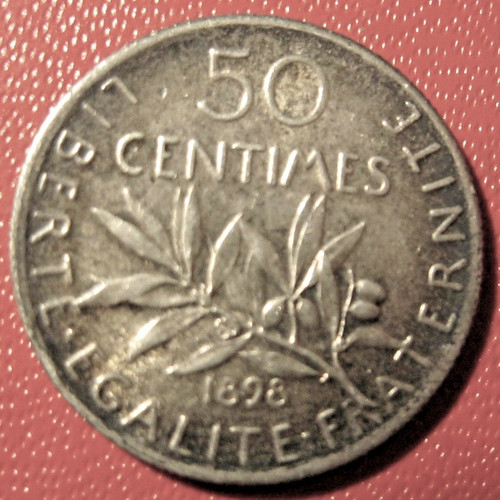 France belle centimes - 50,