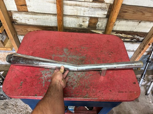 Vintage exhaust muffler - vintage,