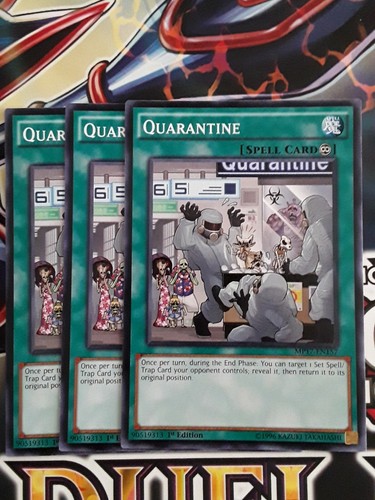 Yugioh quarantine - yugioh, 3x