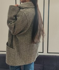 manteau VINTAGE 50' ALLEMAND WEST  laine vierge 100%