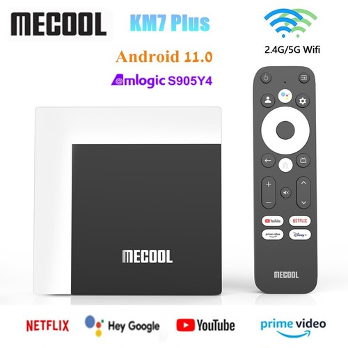 Mecool km7 plus - plus, box
