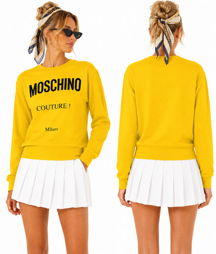 Moschino couture sweatshirt - couture,