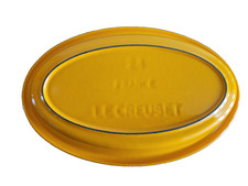 Vtg Le Creuset Enameled Cast