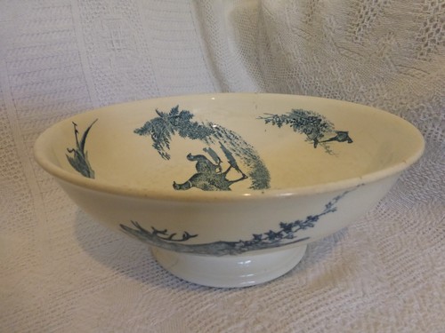 Ancien saladier faience grand - ancien,