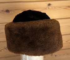 Chapeau Femme Béret Russe CCCP Années 70 Fourrure