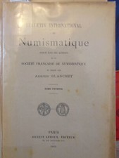 Barthélemy bulletin international de Numismatique  N° 1 ,1902, ...