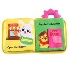 Livres en tissu doux pour enfants et bébés, éducation, apprendre à