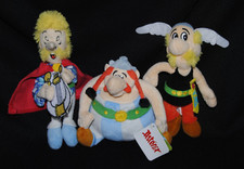 Lot 3 peluche doudou Astérix