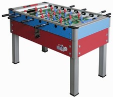 Babyfoot NEW CAMP ROBERTO SPORT BLEU ET ROUGE  avec monnayeur 50ct