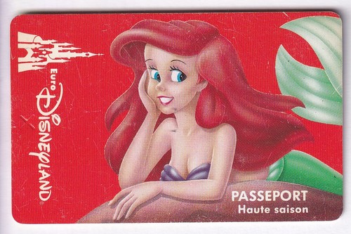 Disney paris pass carte card - paris,