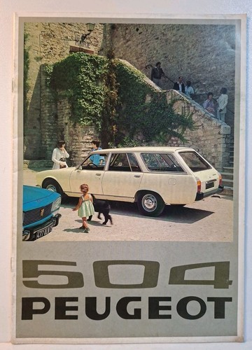 Peugeot 504 break catalogue