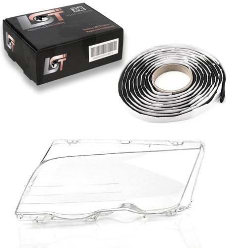 Verre phare gauche xenon - de,
