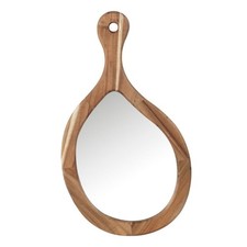 Miroir Mural en Bois "Palette" 63cm Naturel