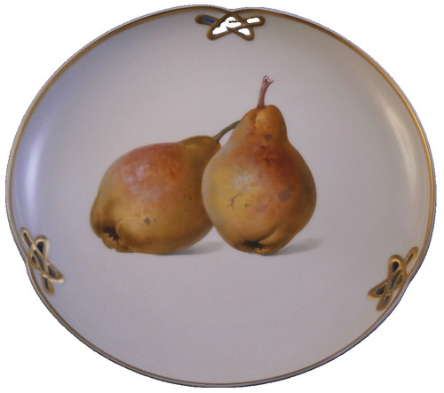 Assiette porcelaine kpm - assiette, en