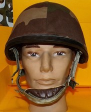 CASQUE MILITAIRE LOURD MODELE F1 DE L'ARMEE FRANCAISE DE 1986  , FABRICATION FR