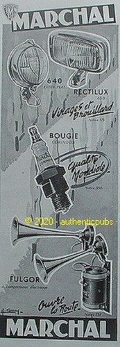 Publicite marchal 640 phare - publicite,