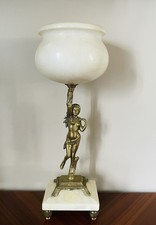 Lampe vintage statue femme - , en