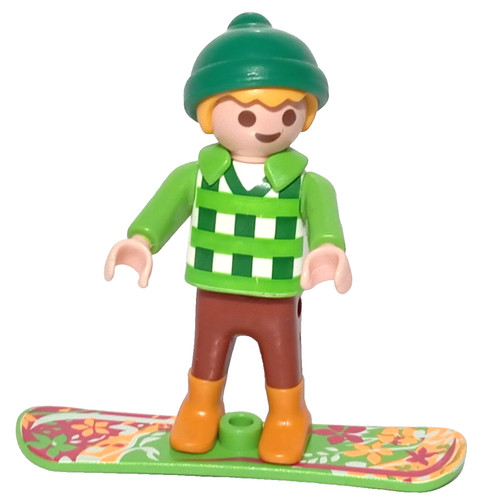 Playmobil figurine snowboard - figurine,