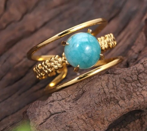 Bague aigue marine - bague,