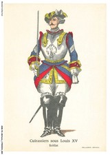 ARMP6-0415-MILITARIA - cuirassiers sous louis XV - soldat