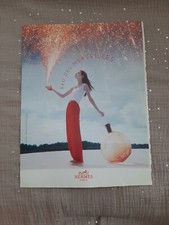Publicité papier Parfum. Perfume Ad Hermès Eau Des Merveilles de 2007