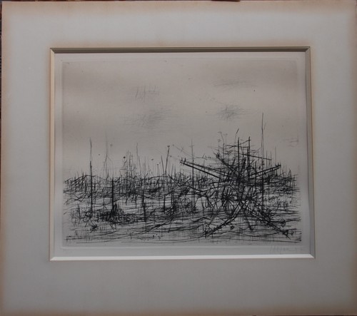 Jean carzou gravure etching - -,